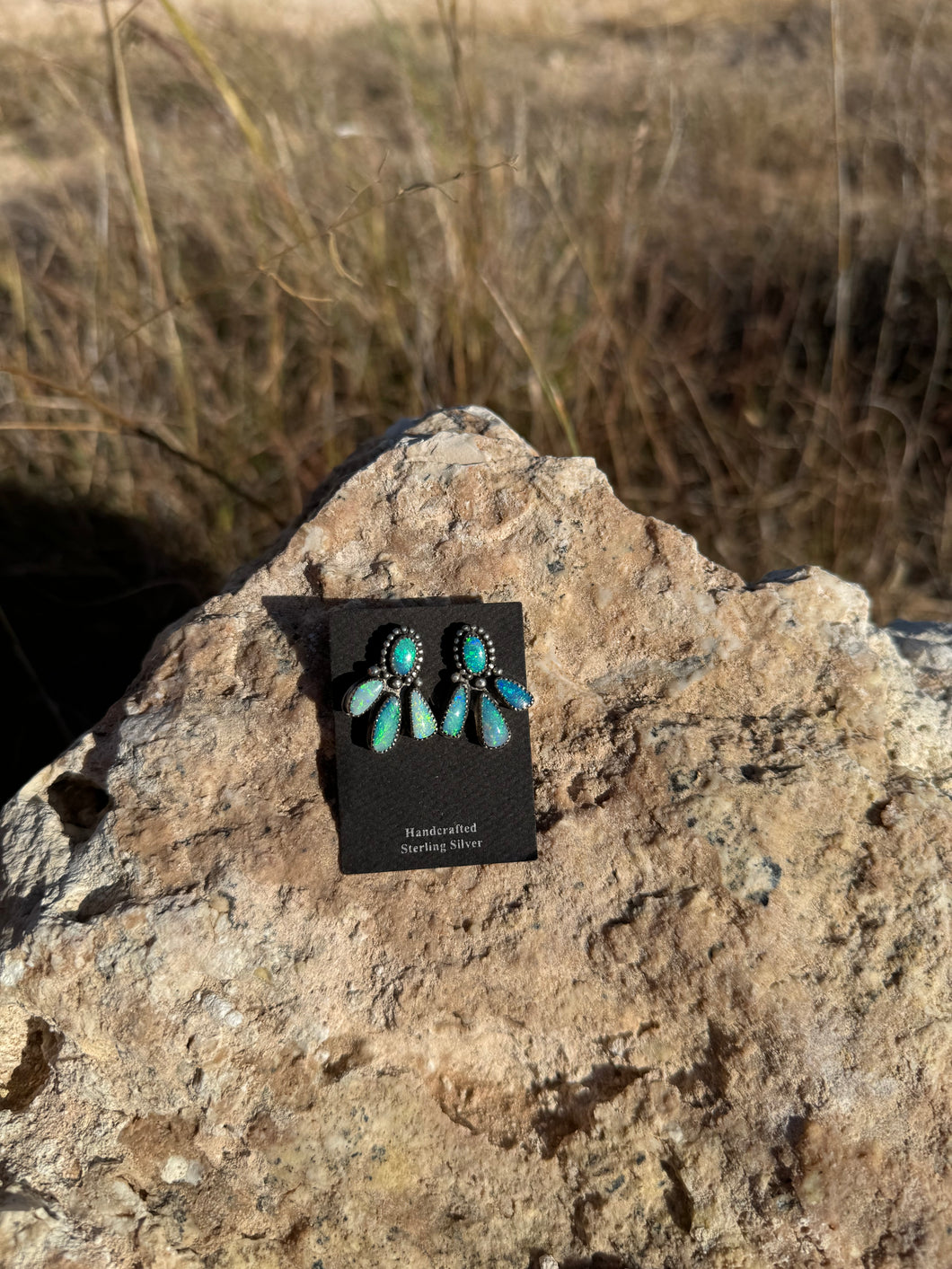 fiddles and rain opal cluster